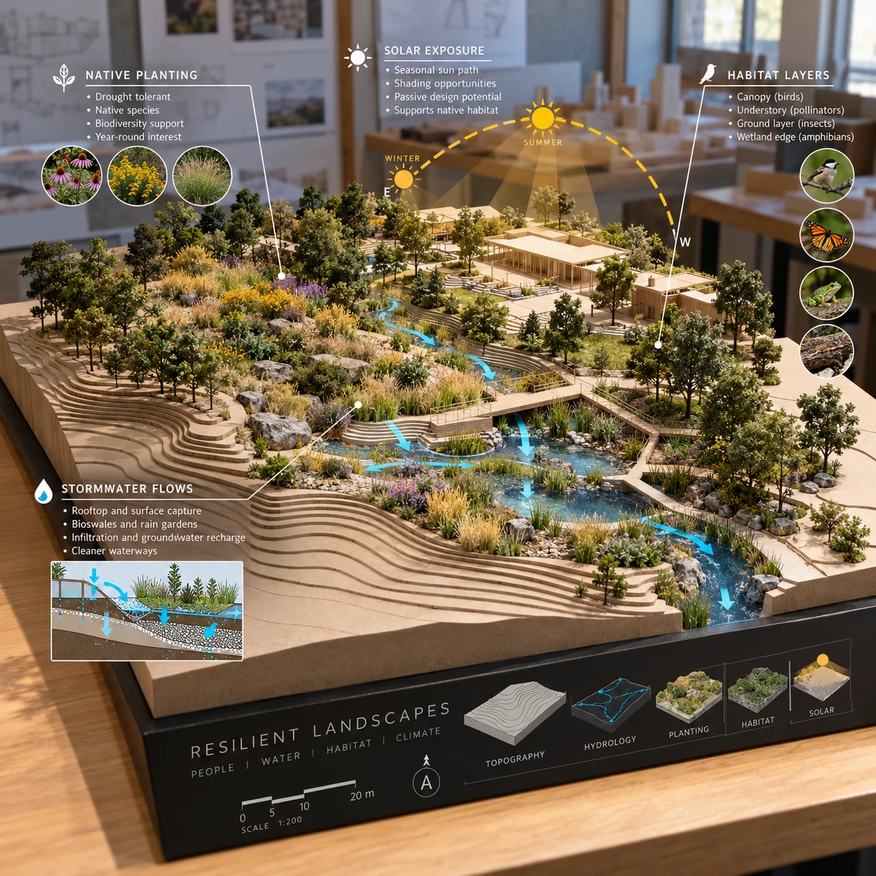Landscape Design Software for Simulating Ecosystems and Climate Impact
